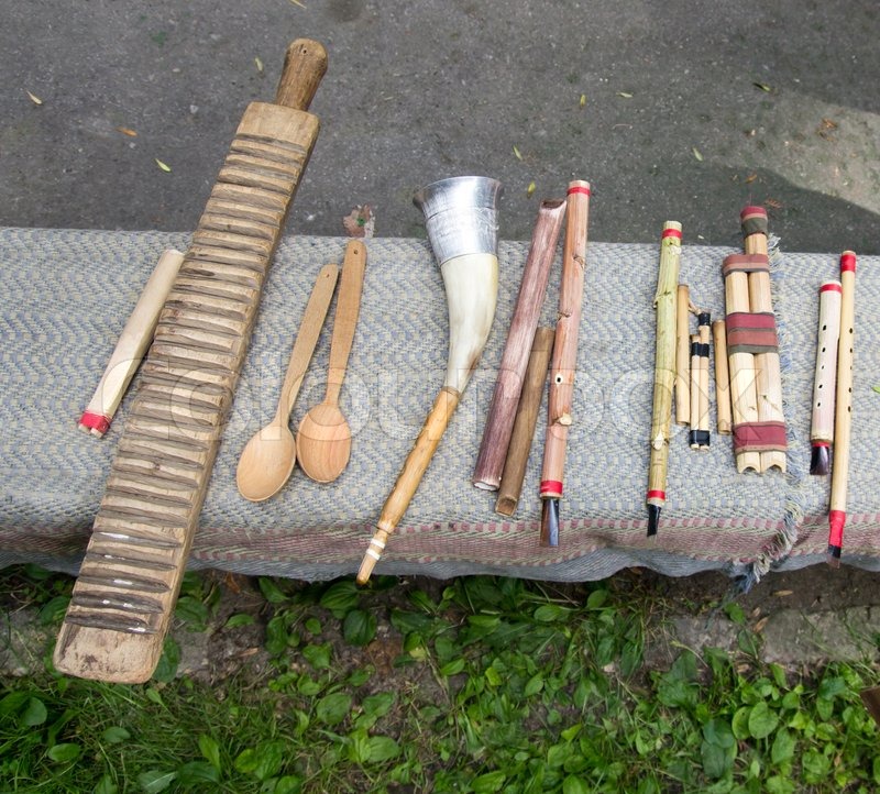 Musik gamle russiske instrumenter
